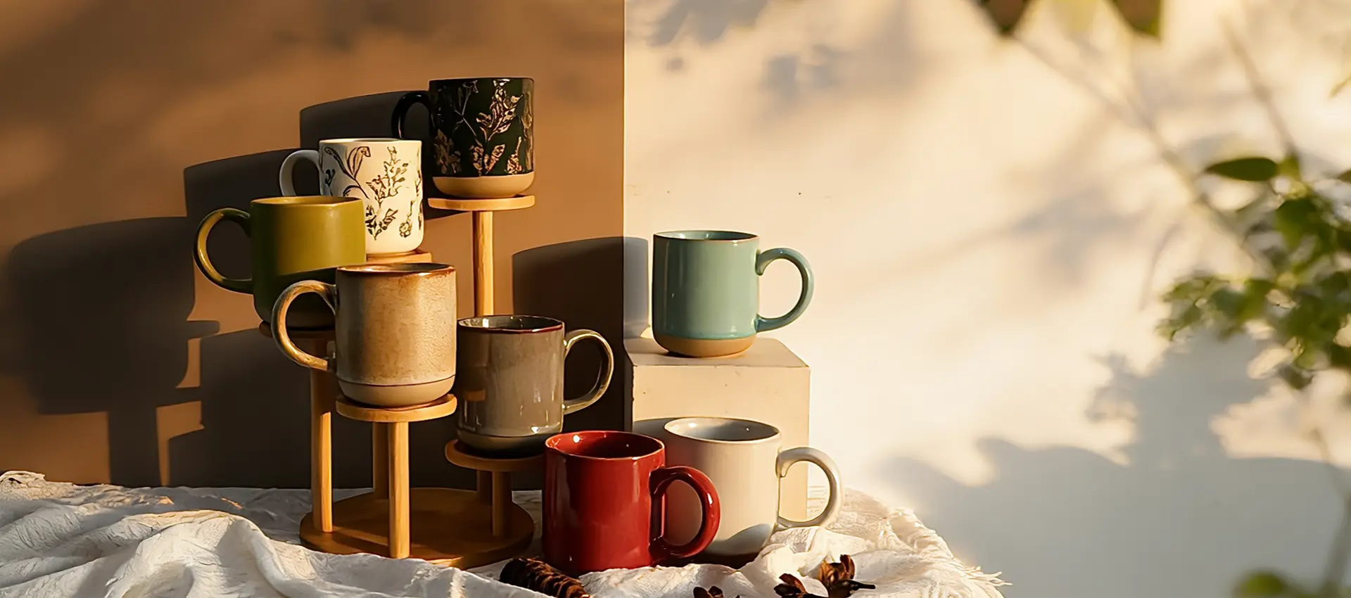 Premium əl hazırlanmış keramika süfrələri