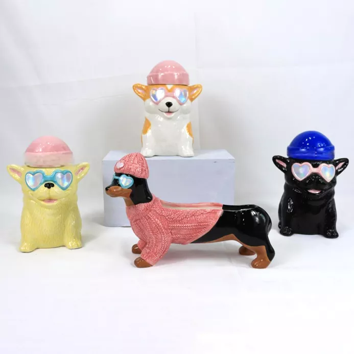 Heyvan keramik şam sahibi