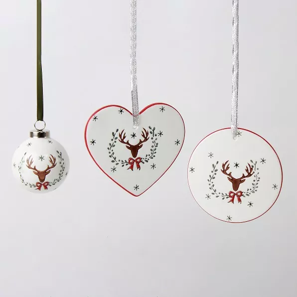 Unikal əl istehsalı keramika Milad ağacı dekorasiyası Unikal əl istehsalı keramika Milad ağacı dekorasiyası